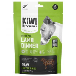 KIWI KITCHENS Freeze Dried Lamb Dog Dinner 142g