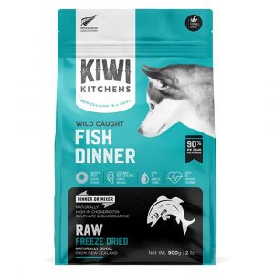 KIWI KITCHENS Freeze Dried Fish Dog Dinner 900g