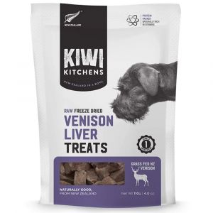 KIWI KITCHENS Freeze Dried Venison Liver Treat 100g