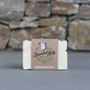 Luxurious Lavender Bearded Lady Goat Soap