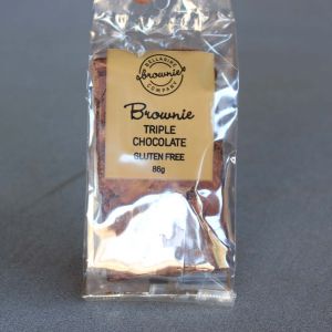Bellarine Brownie Company Triple Chocolate Brownie 86G