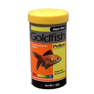 Aquarium Goldfish Pellet Fish Food 2mm 85g 26031 Fish Tank Aqua One
