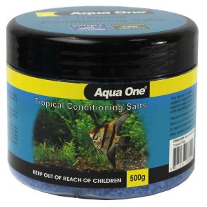 Aquarium Tropical Conditioning Salt 500g Fish Tank 92095 Aqua One