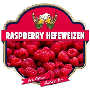 Raspberry Hefeweiz All Grain Recipe Kit Suits Grainfather Malt Home Brew