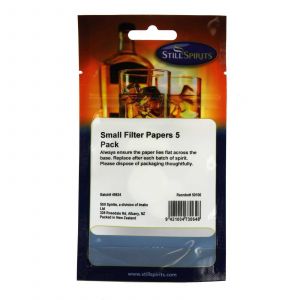 Still Spirits Small Filter Papers 5 Pack Home Brew Replacement Refill Spirit