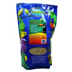 Vetafarm Paradise Pellets 2kg Complete Diet For Eccy's & Other Frugivores Aviary