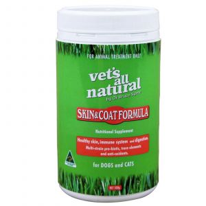 Vets All Natural Skin and Coat Formula Health Treatment Dogs and Cats 500g