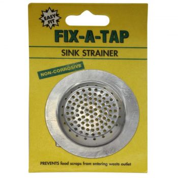 Fix-A-Tap Sink Strainer Non Corrosive Keep Waste Clear of Food Scraps  218216