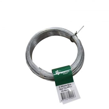 Galvanised Tie Wire 2mm x 20m Electric Fencing 50004 Whites Wires