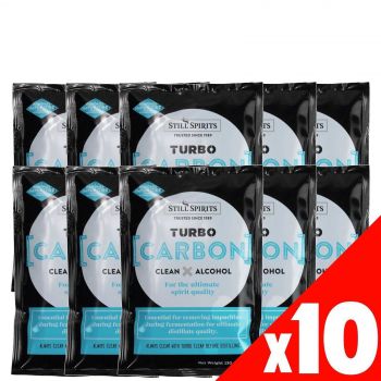 Turbo CARBON Still Spirits x1 Home Brew Essential Use For A Smooth Finish PK10