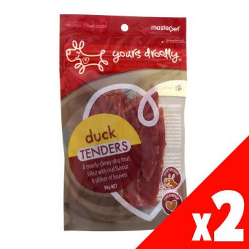 Dog Treat Duck Tenders 90g Masterpet Fresh Protein Puppy Long Lasting Natural PK2