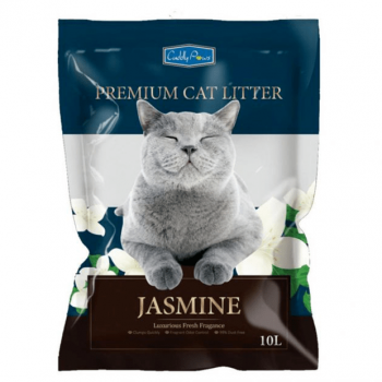 Cuddly Paws Bentonite Cat Litter Jasmine 10Ltr