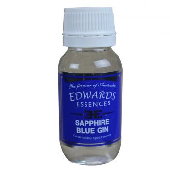 Spirit Essence Flavour SAPPHIRE BLUE GIN Edwards Essence 50ml Home Brew