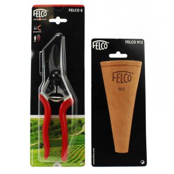 FELCO 6 Pruning Shears / Secateurs with Holster 912 Made In Switzerland Genuine