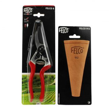 FELCO 8 Pruning Shears / Secateurs with Holster 912 Made In Switzerland Genuine
