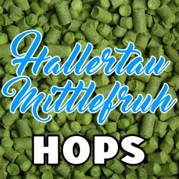 HALLERTAU MITTLEFRUH Home Brew Hop Pellets