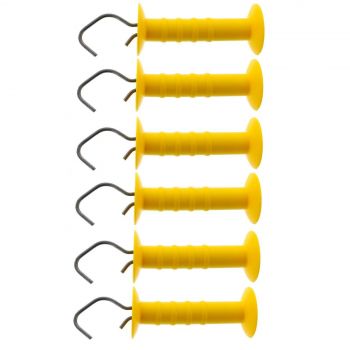 Gate Handle Yellow G68962 Gallagher Fence BAG OF 6 Bulk Pack Visibility Reliable