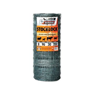 Waratah Stocklock 8/90/30 Wire Fencing 200mt Long Life