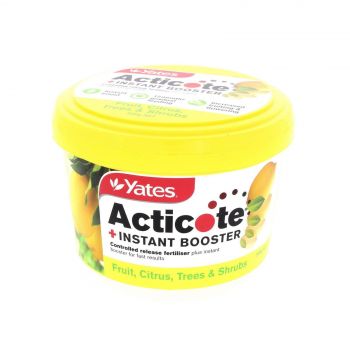 Acticote Fertiliser Fruit Citrus Trees and Shrubs Plus Instant Booster 500g