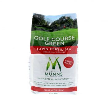 Golf Course Green Lawn Fertiliser For All Lawns Munns 5kg Feeds up to 100 sqm