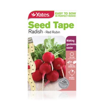 Seed Tape Radish Red Rubin D