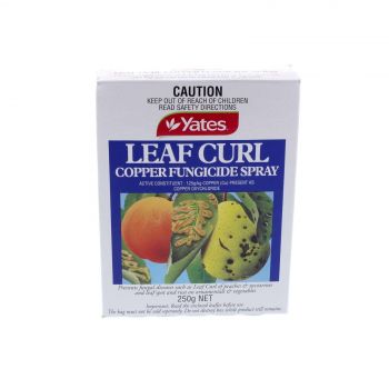 Leaf Curl Copper Fungicide Spray Yates 250g Control Fungal Diseases Fruit Trees