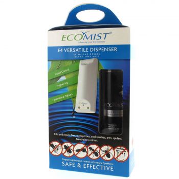 Insect Repel E4 Starter Pack Ecomist Starter Pack Automatic Dispenser Safe