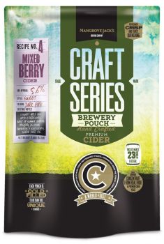 Mangrove Jack's Craft Series Mixed Berry Cider Pouch 2.4kg