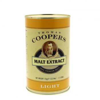 Thomas Coopers Malt Extract Light Home Brew Beer Pale Malt Barley Body Flavour