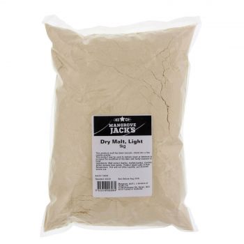 Mangrove Jacks Dry Light Malt 1kg Home Brew Beer Vacuum Dried Soluble Powder