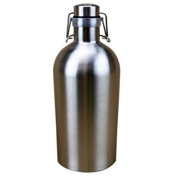 Ultimate Growler 2 Litre 304 STAINLESS STEEL Home Brew Brewing Mini Keg Tough