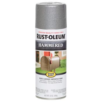 Universal Aero Silver Hammered 340g Rust Prevention Ultimate Paint Can Rustoleum