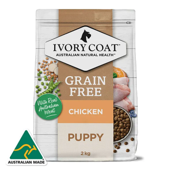 IVORY COAT Puppy Chicken Dry Dog Food 2kg