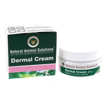 Dermal Cream Dog Cat For Dry Skin Conditions 60g Natural Animal Solutions