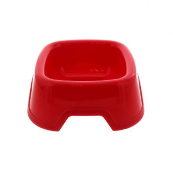 K9 Homes Plastic Small Bowl Red Tough Durable Easy To Clean Convenient