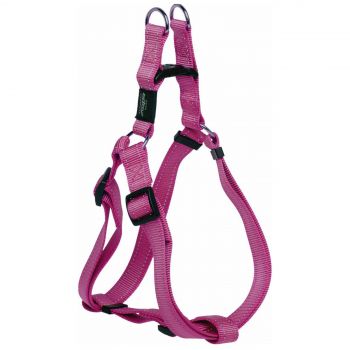 Rogz Lumberjack Step-In Dog Harness For X-Large Dogs Pink Reflective Safety