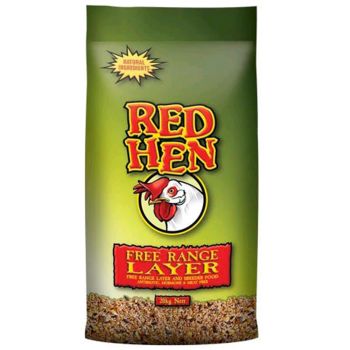 Red Hen Free Range Layer 20kg Poultry Food Whole Grains Nutrition Laying