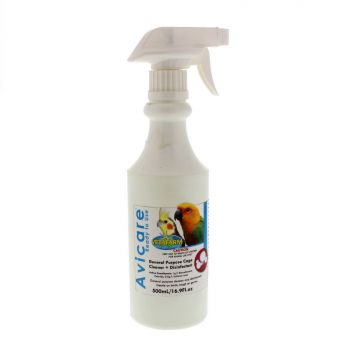 Vetafarm Avicare Cleaner Disinfectant READY TO USE 500ml Bird Aviary (16.9 floz)