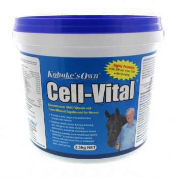 Cell Vital 3.5kg Kohnke's Own Horse Equine Health Supplement