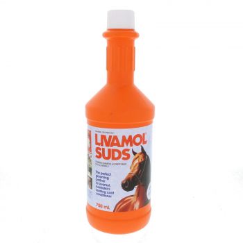 Livamol Suds Foaming Shampoo and Conditioner IAHP Horse Equine 750ml
