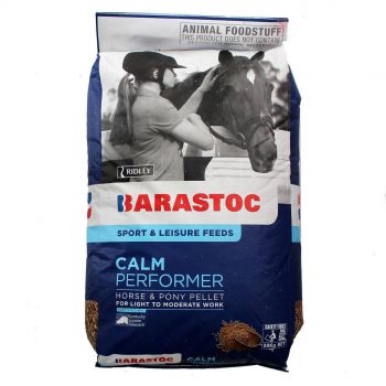 Calm Performer Barastoc Barastoc Oat Free Added Molasses Horse Feed Food 20kg