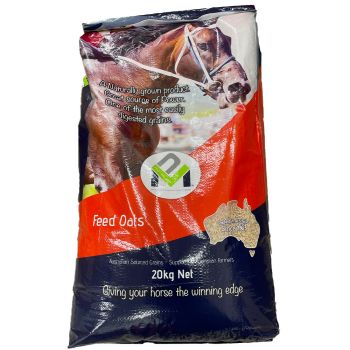 Whole Feed Oats 20kg Natural Horse Food Pro Vit Min Feed Animal Clean Filtered