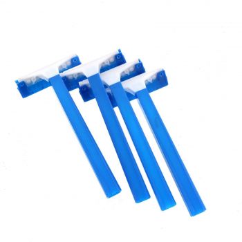 Razors Set of 4 Blue Zilco Horse Equine Bic Medical Quality Disposable Pack