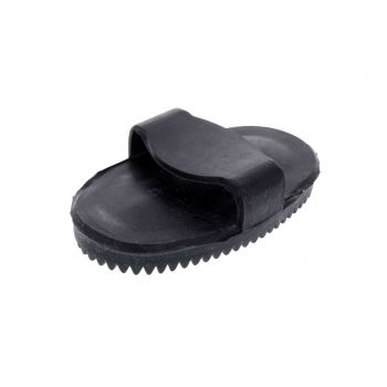 Curry Comb Small Black Zilco Horse Equine Rubber Loosen Mud And Shedding Hair