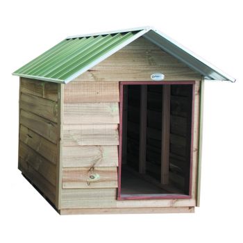 Steel Chief Kennel Gable Roof - Large