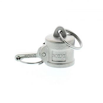 Camlock STAINLESS STEEL 316 15mm (1/2&quot;) Type DC Dust Cap