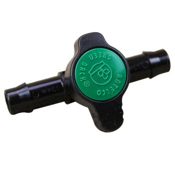 DISCONTINUED-->>GREEN BACK VALVE 13mm Low Dens. Fittings Garden Water Irrigation 45505 EACH