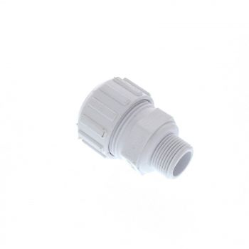 Vinidex Adapter PVC 20mm Male Flow Compression 135-07 Pressure Pipe Fitting EACH