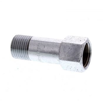 Extension Piece Chrome Plated Brass Fitting 1/2 x 2 1/2 Inch Plumbing Water