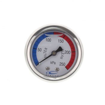 Pool Spa Pressure Gauge Centre Mount Oil Filled High Quality Housing Tough